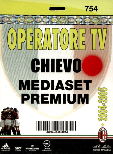 Pass calcio operatore - calcio, tv